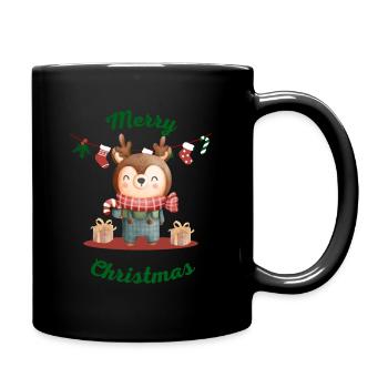 Christmas Shirt 4 - Full Colour Mug - black - Right