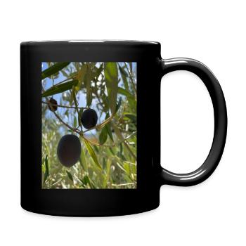 Olive - Tasse einfarbig - Schwarz - Rechts