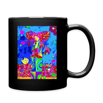 Malopium Klimt - Mug uni - noir - Droite