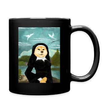 Dogalisa - Tasse einfarbig - Schwarz - Rechts