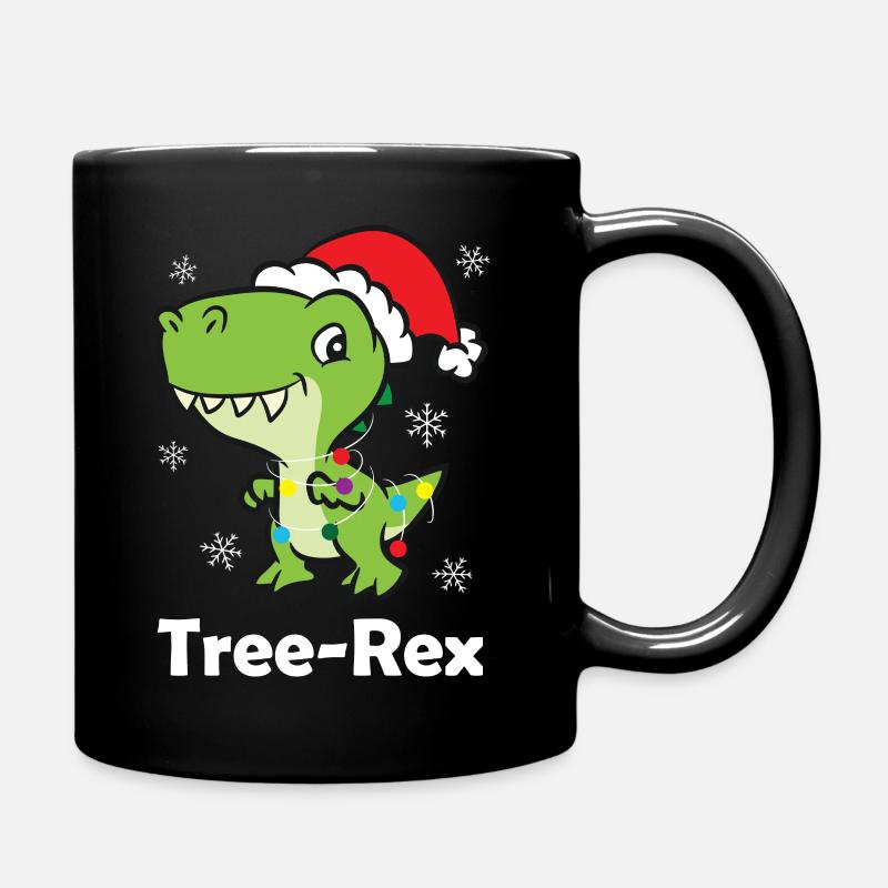T-Rex - Tree-Rex Lichterkette - Tasse einfarbig - Schwarz