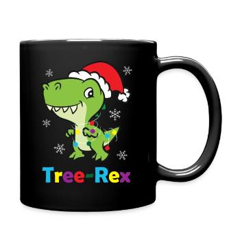 geschenk, geschenkidee, weihnachtsgeschenk, weihna - Tasse einfarbig - Schwarz - Rechts