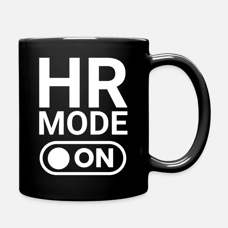 HR Mode ON - Full Colour Mug - black