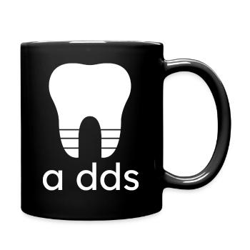 Un DDS Dentiste Dentisterie Étudiant en dentisterie - Mug uni - noir - Droite