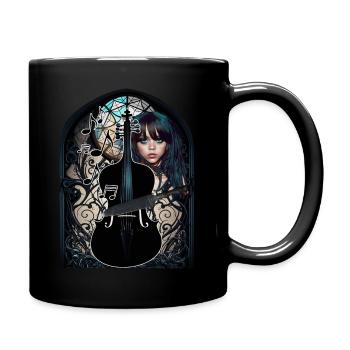 Mercredi - Mug uni - noir - Droite
