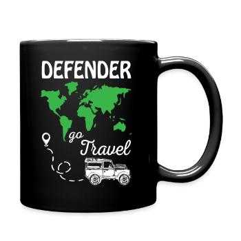 Defender Go Travel - Full Colour Mug - black - Right