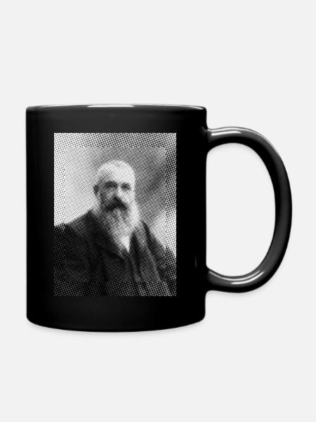 Claude Monet - Tasse einfarbig - Schwarz