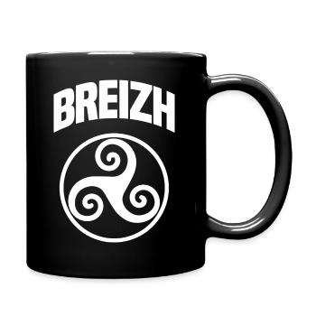 Brittany Breizh - Full Colour Mug - black - Right