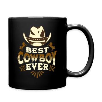 Cowboy Western Cowboy Hat Wild West Howdy - Mug uni - noir - Droite