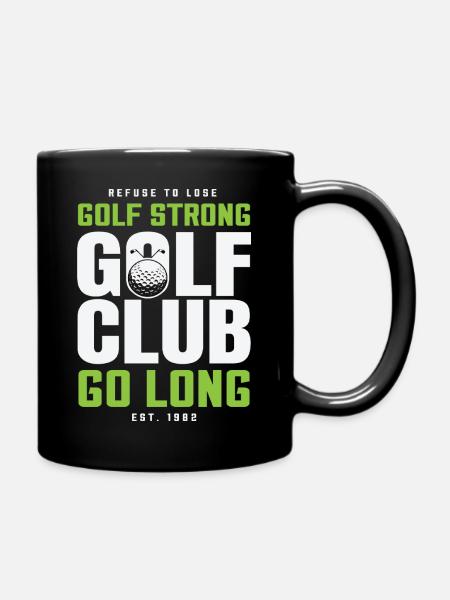 Golf 03 - Mug uni - noir