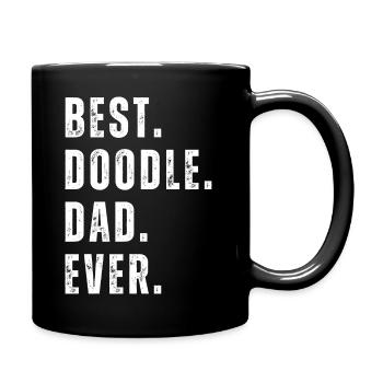 LabraDoodle Best Doodle Dad Ever - Full Colour Mug - black - Right