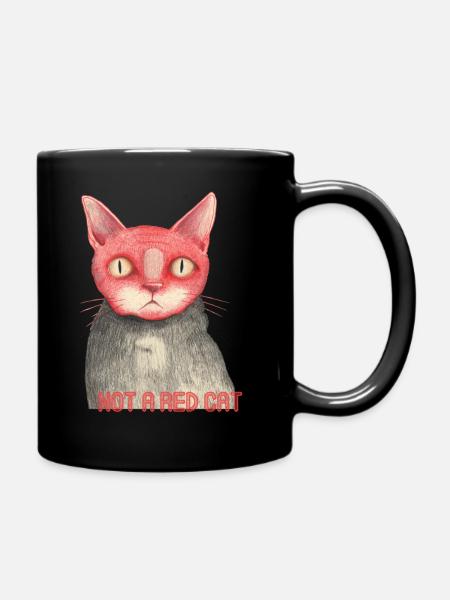Pas un chat roux - Mug uni - noir