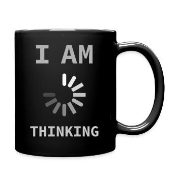 IAmThinking - Mug uni - noir - Droite