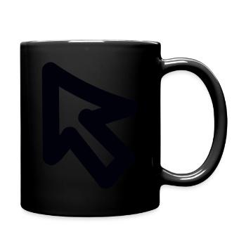 undraw screen pointer - Mug uni - noir - Droite
