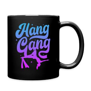 Hang Gang | Aerial Dancing - Tasse einfarbig - Schwarz - Rechts