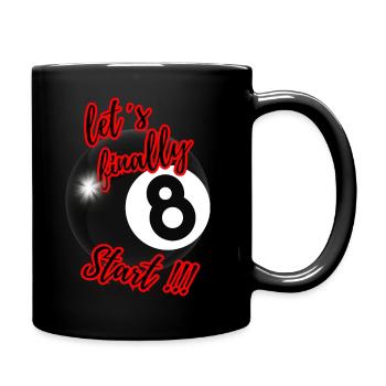 enfin Poule 4 - Mug uni - noir - Droite