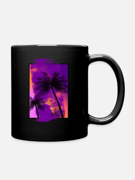 Palm Beach - Mug uni - noir
