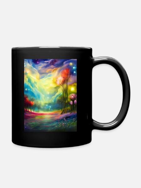 Ciel étoilé - Mug uni - noir