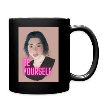 Soyez vous-même - Mug uni - noir - Droite