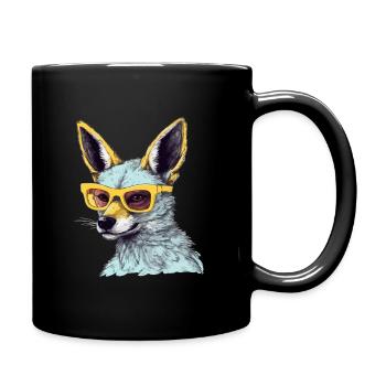 Pepito le chacal - Mug uni - noir - Droite