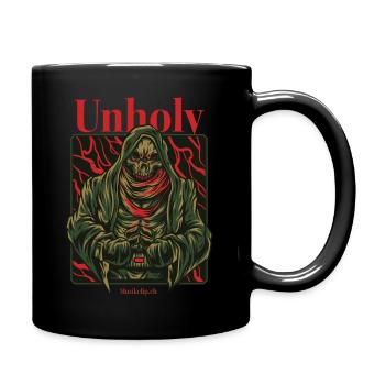 Unholy - Tasse einfarbig - Schwarz - Rechts