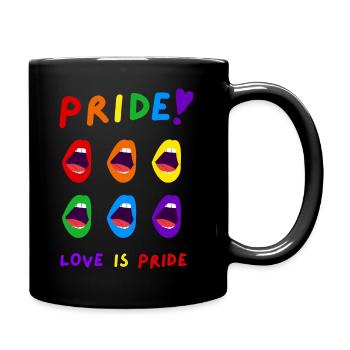 Pride - Mug uni - noir - Droite