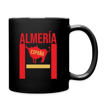 Almería España - Tasse einfarbig - Schwarz - Rechts