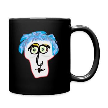 Sad Rod - Full Colour Mug - black - Right