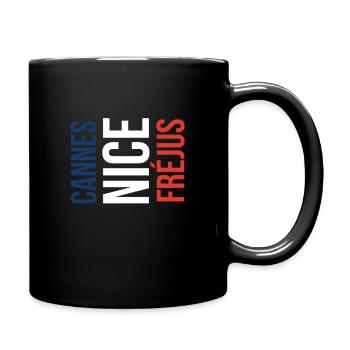 Fréjus Souvenir Andenken Mitbringsel - Full Colour Mug - black - Right