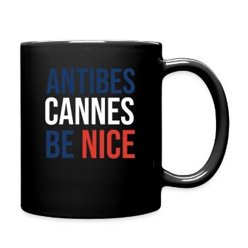Antibes legends and proverbs - Full Colour Mug - black - Right