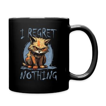 Chat Chats Evil Cat Meow Cool Kitty - Mug uni - noir - Droite
