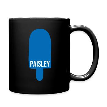 Paisley Schottland Eisdiele Paisley - Tasse einfarbig - Schwarz - Rechts