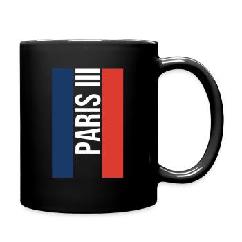 PARIS III - Full Colour Mug - black - Right