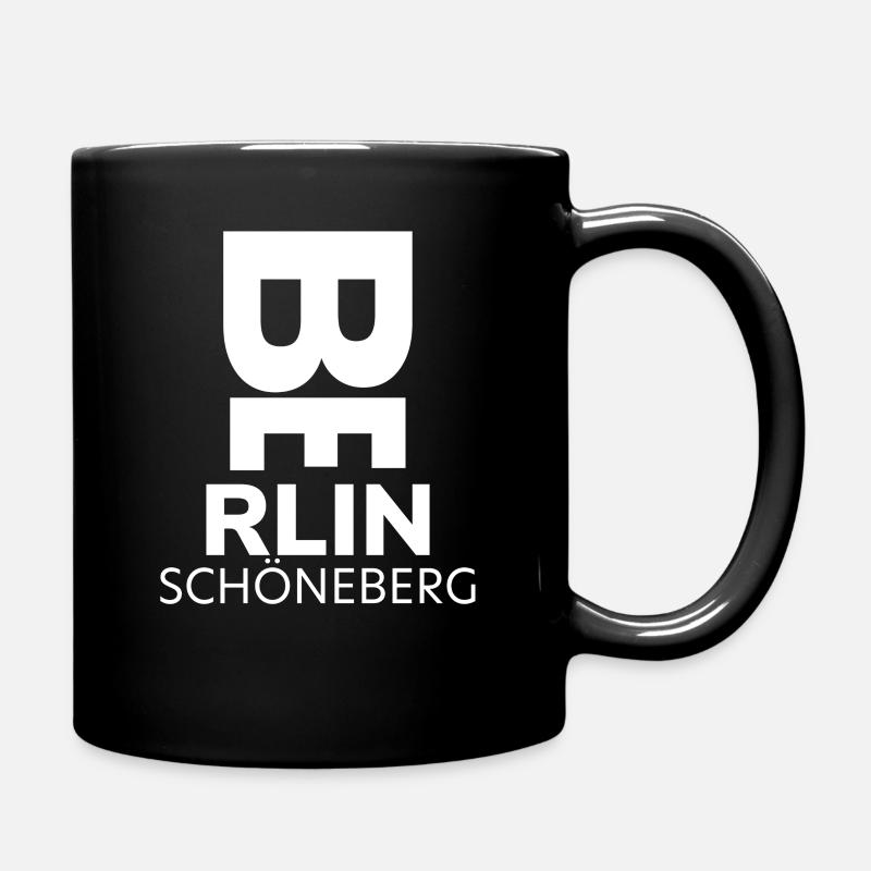 Berlin Schöneberg - Tasse einfarbig - Schwarz