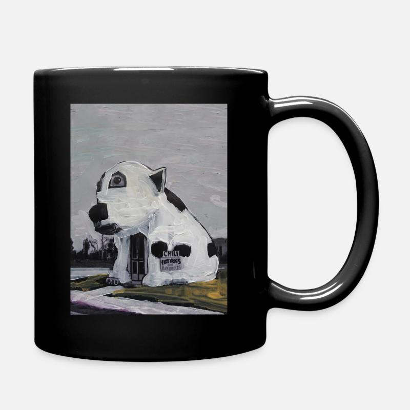 Chien d’art - Mug uni - noir