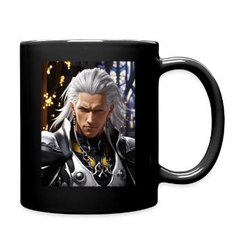 AI 3D Version 23 - Tasse einfarbig - Schwarz - Rechts