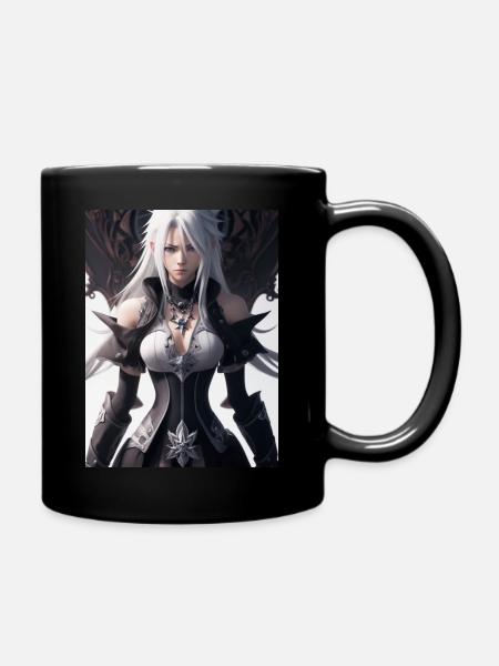 AI 3D Version 27 - Tasse einfarbig - Schwarz