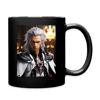 AI 3D Version 25 - Tasse einfarbig - Schwarz - Rechts
