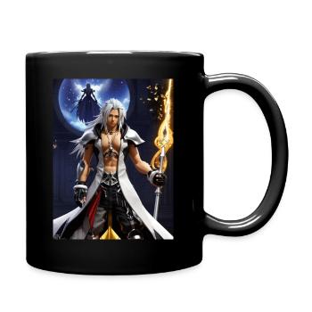 AI 3D Version 36 - Tasse einfarbig - Schwarz - Rechts