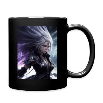 AI 3D Version 41 - Tasse einfarbig - Schwarz - Rechts