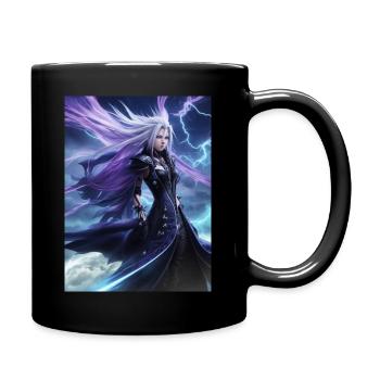 AI 3D Version 40 - Tasse einfarbig - Schwarz - Rechts