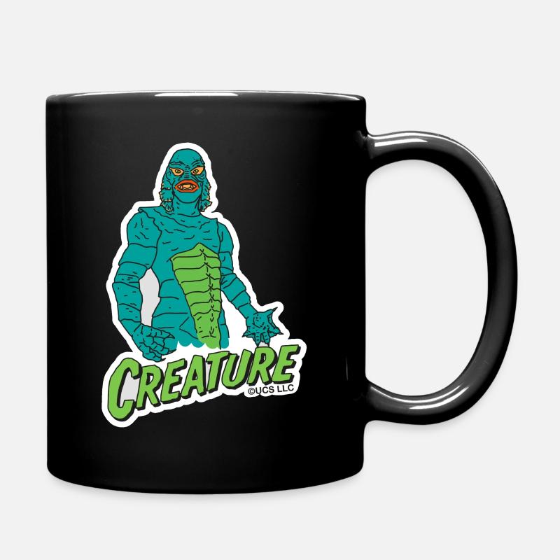 Universal Monsters Creature Of Black Lagoon - Tasse einfarbig - Schwarz