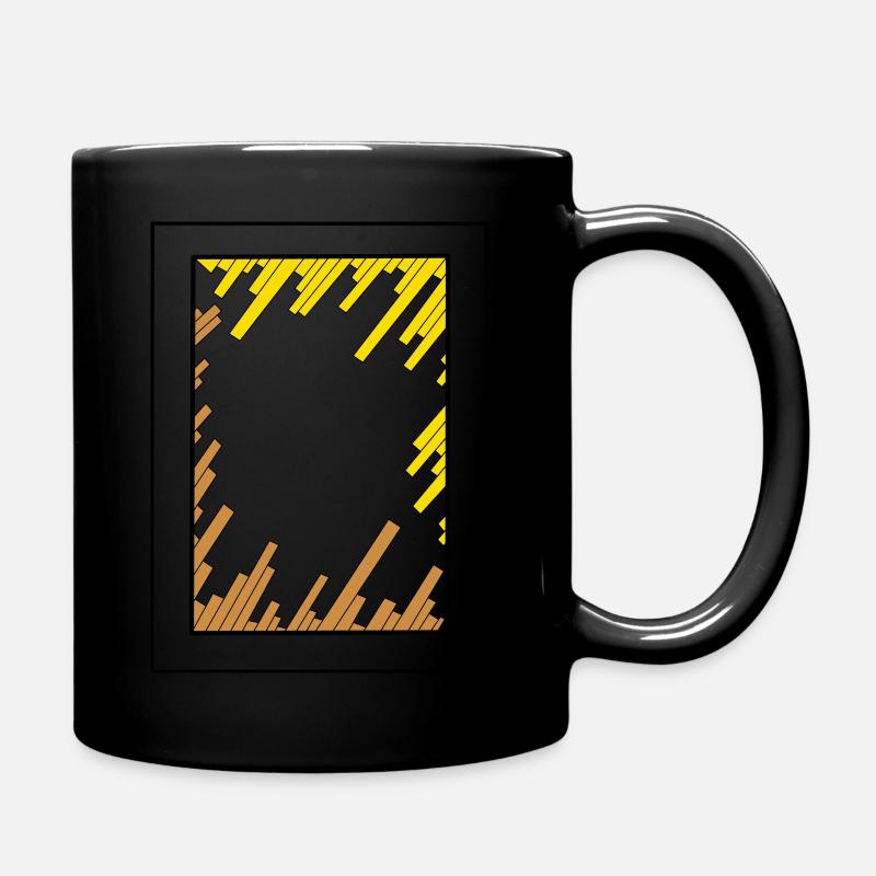 Domino des gratte-ciel - Mug uni - noir