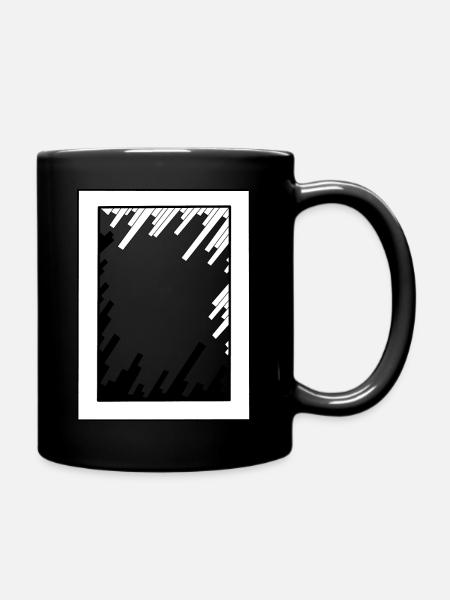 Domino of Skyscrapers - Full Colour Mug - black