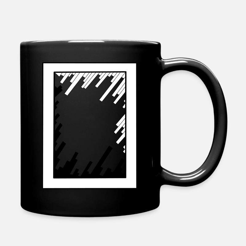 Domino des gratte-ciel - Mug uni - noir