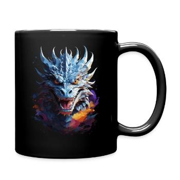 Dark Dragon - Sinister Aura - Full Colour Mug - black - Right