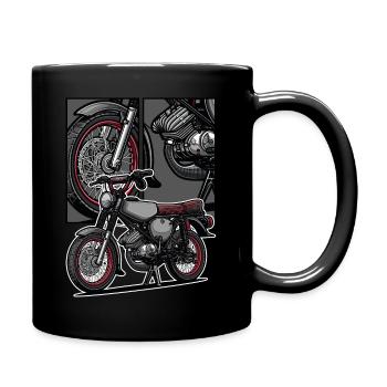 S51 (Tuning) // Illustration - Tasse einfarbig - Schwarz - Rechts