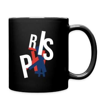 The authentic Paris souvenir - Full Colour Mug - black - Right