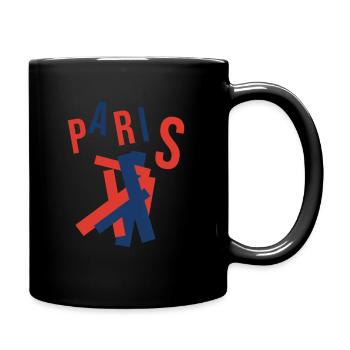 Artistic Paris Hoodie Creative - Full Colour Mug - black - Right
