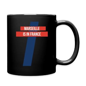 Marseille Cooking Apron - Full Colour Mug - black - Right